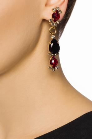Encrusted clip-on earrings, zdjęcie 2 Encrusted clip-on earrings od Marni